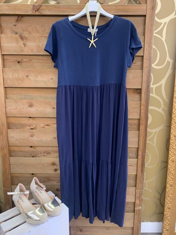Vestido Sevilla Azul Marino