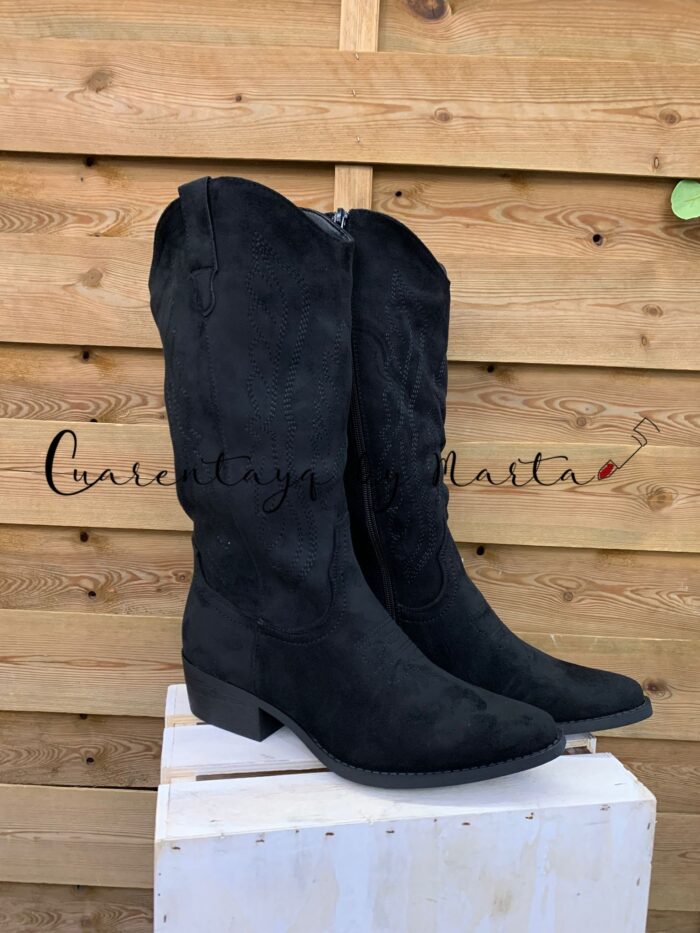 Bota Campera Negra