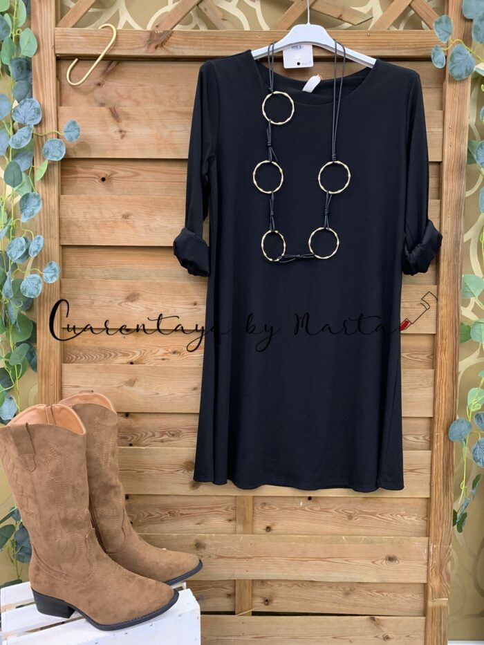 Vestido Básico Viscosa