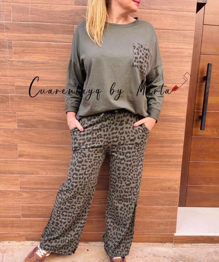 Pantalón Chándal Animal print