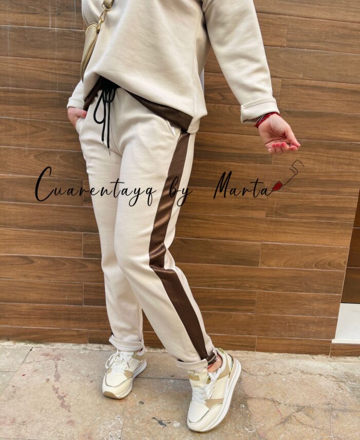 Pantalón sport glam