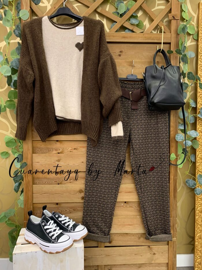 Baggy Geométrico Chic