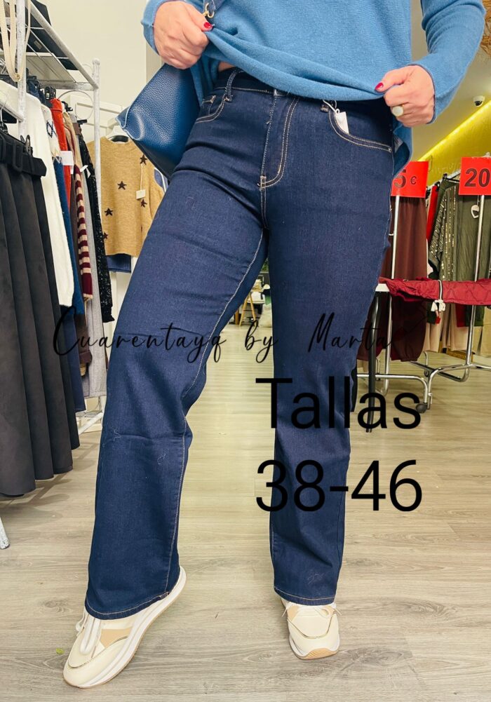 Vaquero Afelpado Elástico