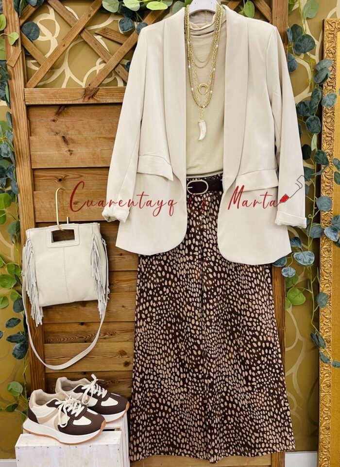 Pantalón Antelina Animal Print