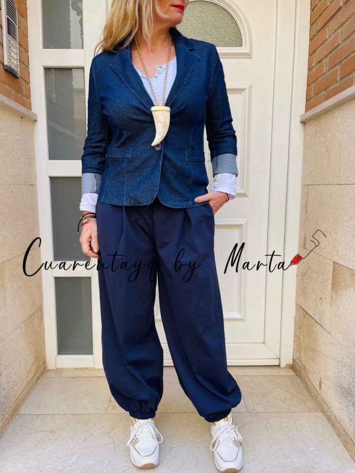 Americana Elástica Vaquero