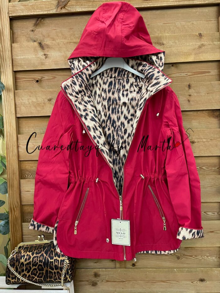 Parka Roja Reversible