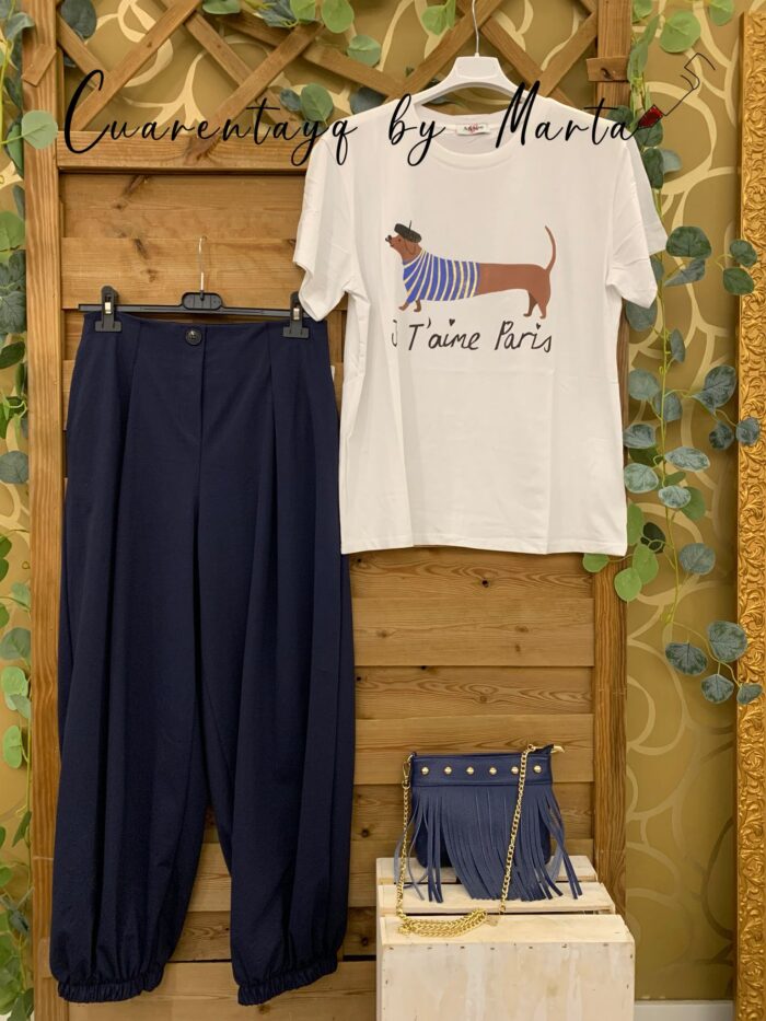 Camiseta Perrito Paris