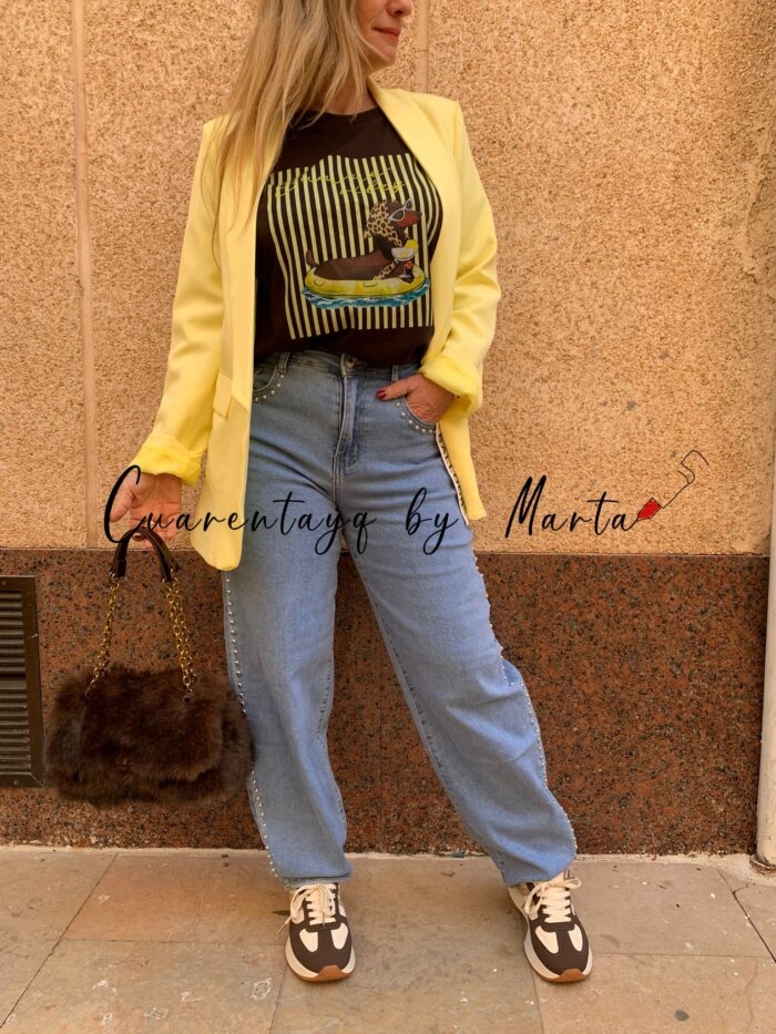 Americana gentleman amarilla