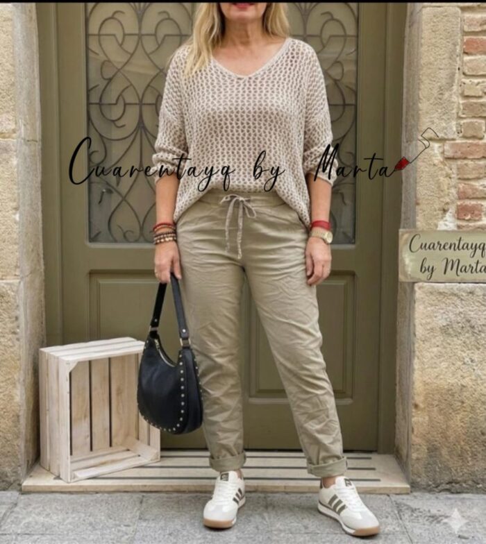 Jersey Crochet Oversize