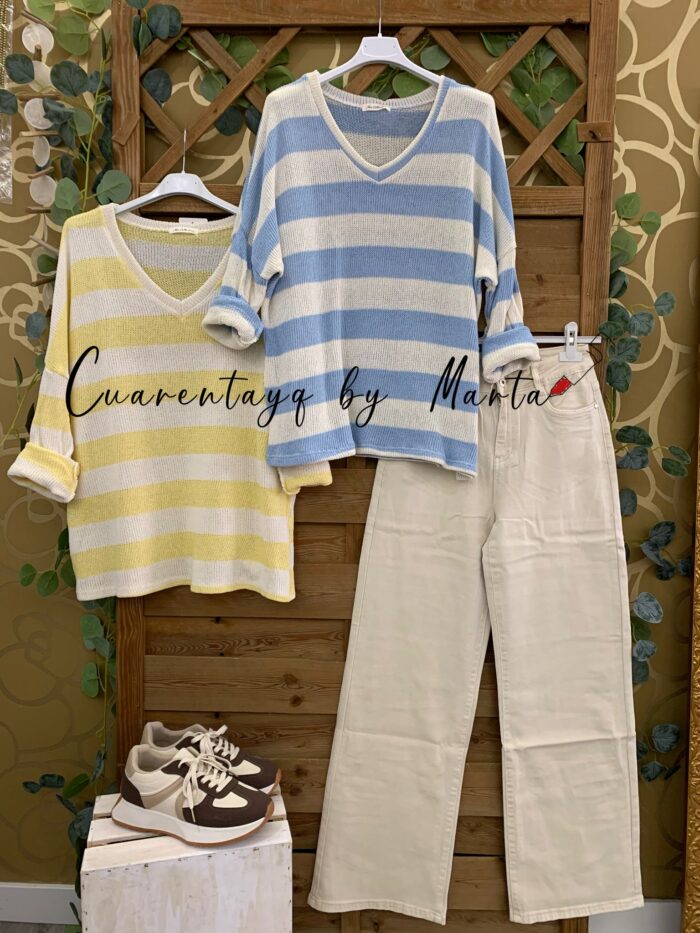 Vaquero Bloguera en Acción Beige