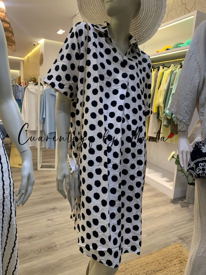 Vestido Lunares Retro