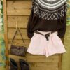 SHORT CITY Y JERSEY BOHO