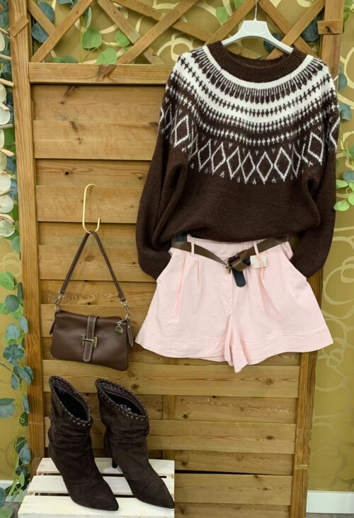 SHORT CITY Y JERSEY BOHO