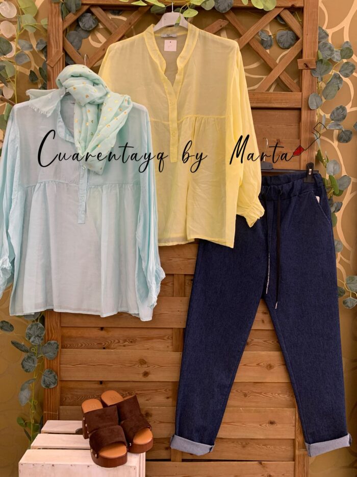 Baggy Vaquero Elástico tallas