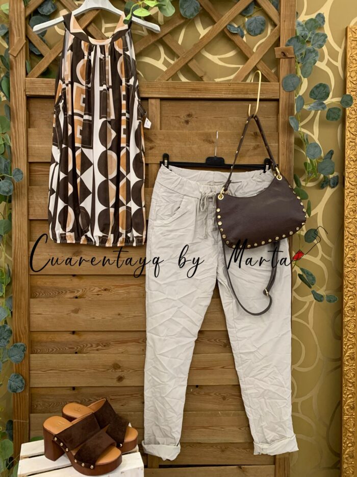 Blusa Halter Vintage