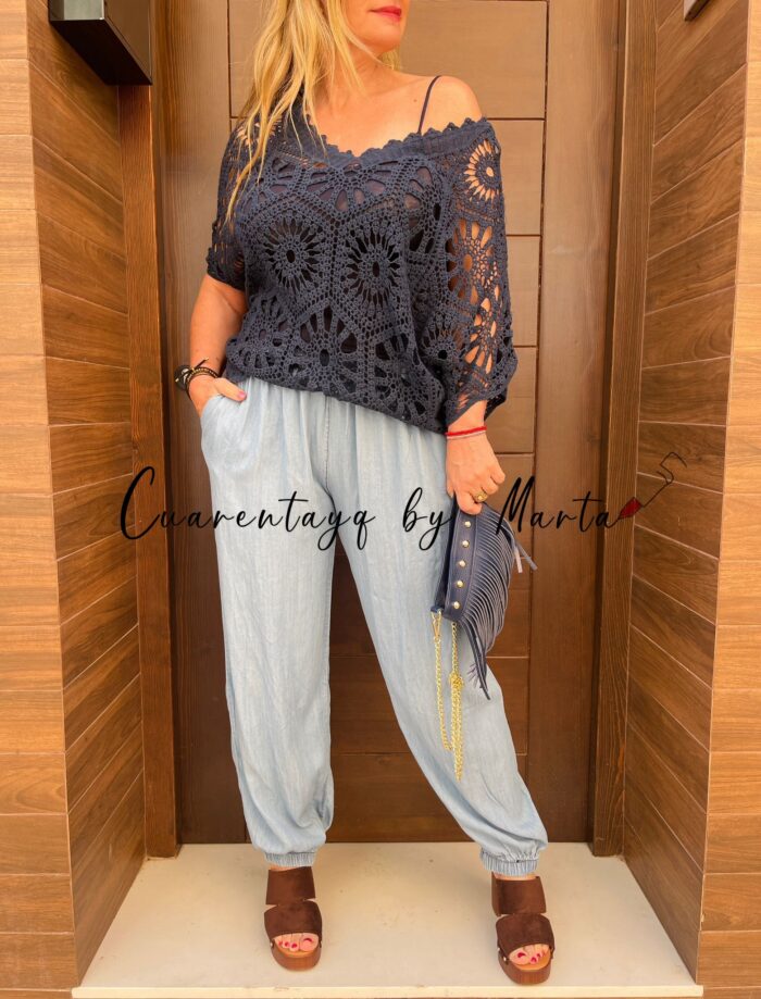 Jersey Crochet 2 Piezas