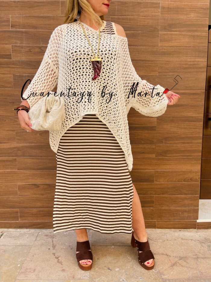 Jersey Crochet Oversize