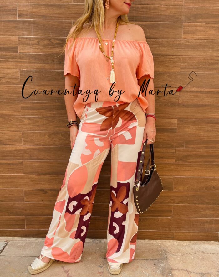 Pantalon Licra Abstracto