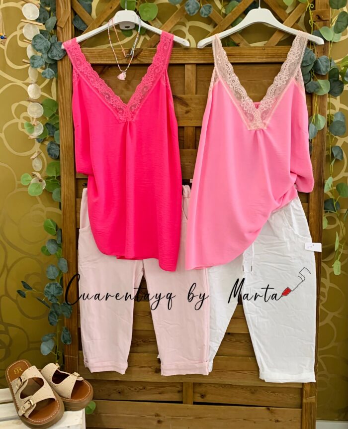 Lencera Oversize Escote Pico