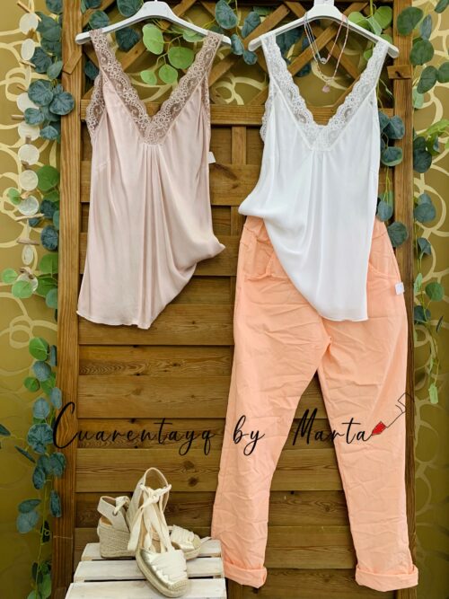 Baggy liso Mandarina