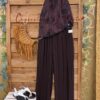Blusa Halter Glamour y pantalón bambula