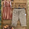 blusa halter licra capri baggy pirata