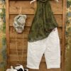Blusa Halter Glamour y Baggy pirata