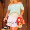 Falda oversize