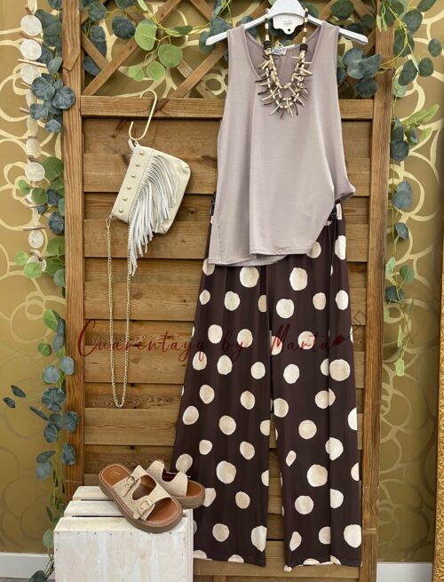 Pantalón licra fría Topos