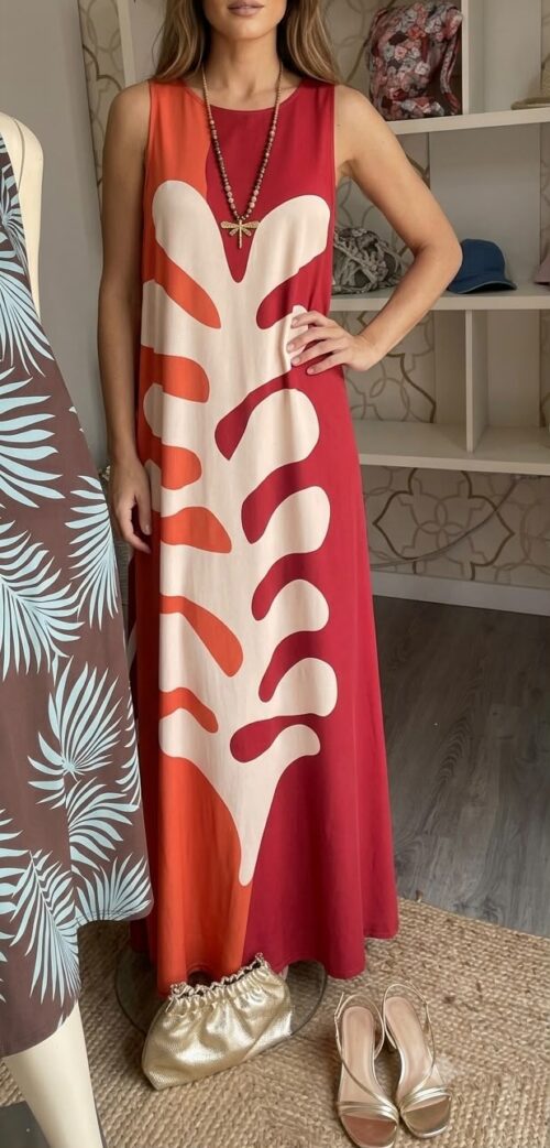 Vestido Licra Estampado (2)