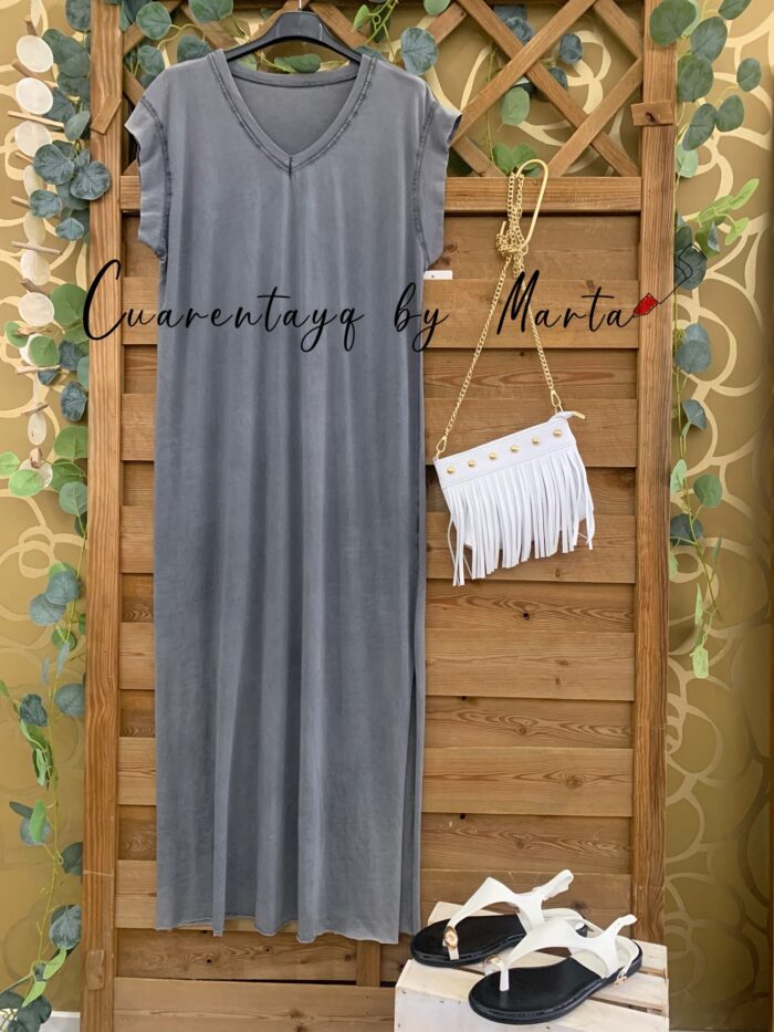 Vestido Nature Efecto lavado