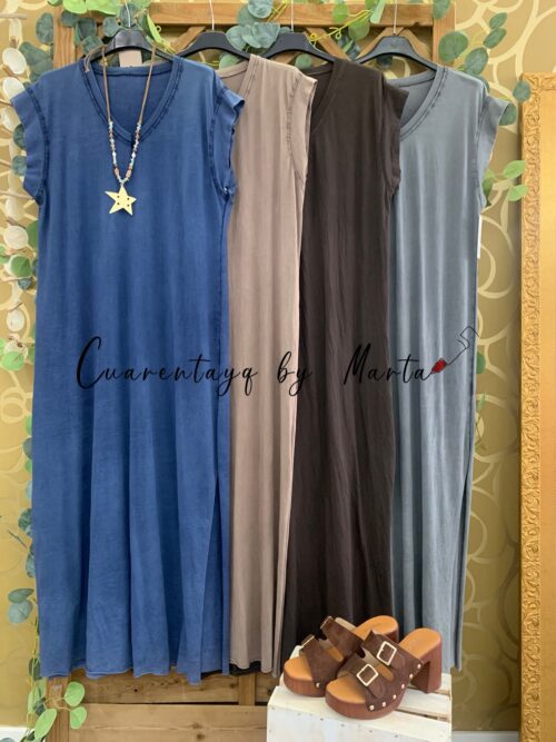 Vestido Nature Efecto lavado