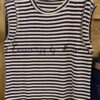 camiseta navy tachuelas azul marino