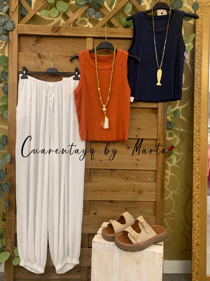 pantalon ibiza style top canale