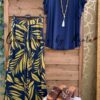pantalon licra fria palmas camiseta manga volantes