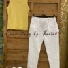 top tachuelas baggy liso