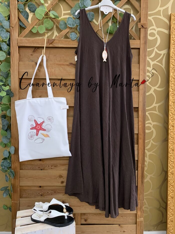 vestido oversize niza