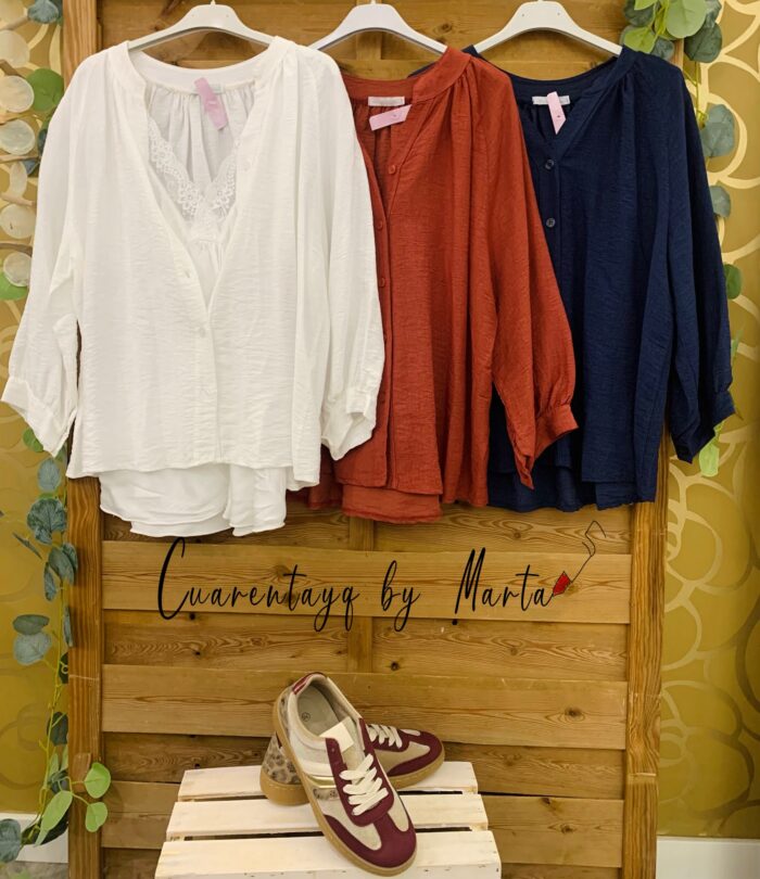 Blusa Manga Estilosa