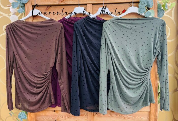 Blusa gasa Topos