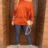 Blusón Oversize Tachuelas, Baggy vaquero, botin city camel