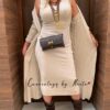 Conjunto Chaqueta y vestido Punto tallas.
