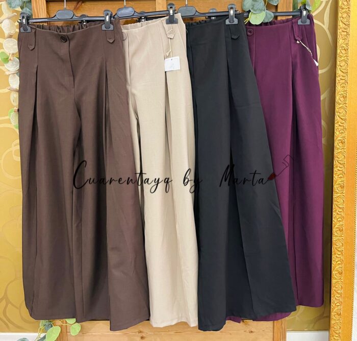 Pantalón wide leg