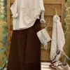 Sudadera Estrella Tachuelas, vaquero elástico bloguera en acción