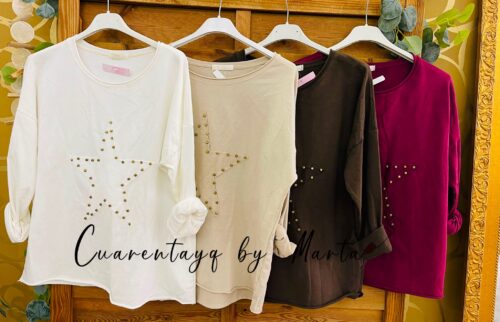 Sudadera Estrella Tachuelas2