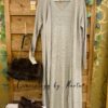 vestido y chauqeta camel