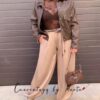 Blusa gasa flores, pantalon bombacho glamour y semi bota antelina (3)