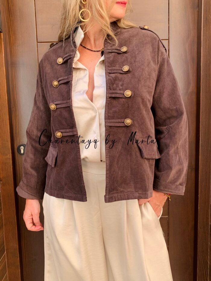 Chaqueta Pana Militar