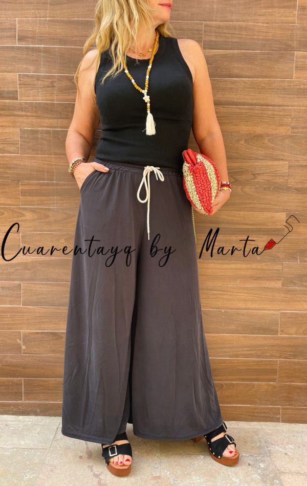 pantalon viscosa top canale