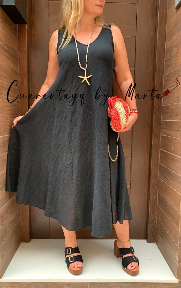 vestido oversize niza